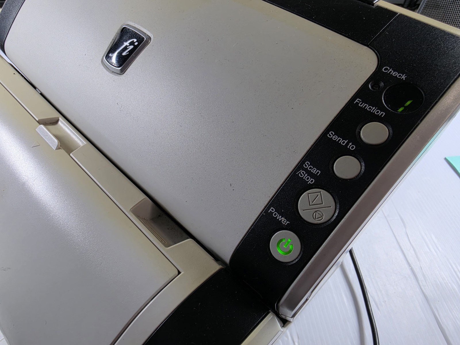 Fujitsu Fi-6140Z Fi-614PR FULL SET Color Duplex Document Scanner USB Accessories