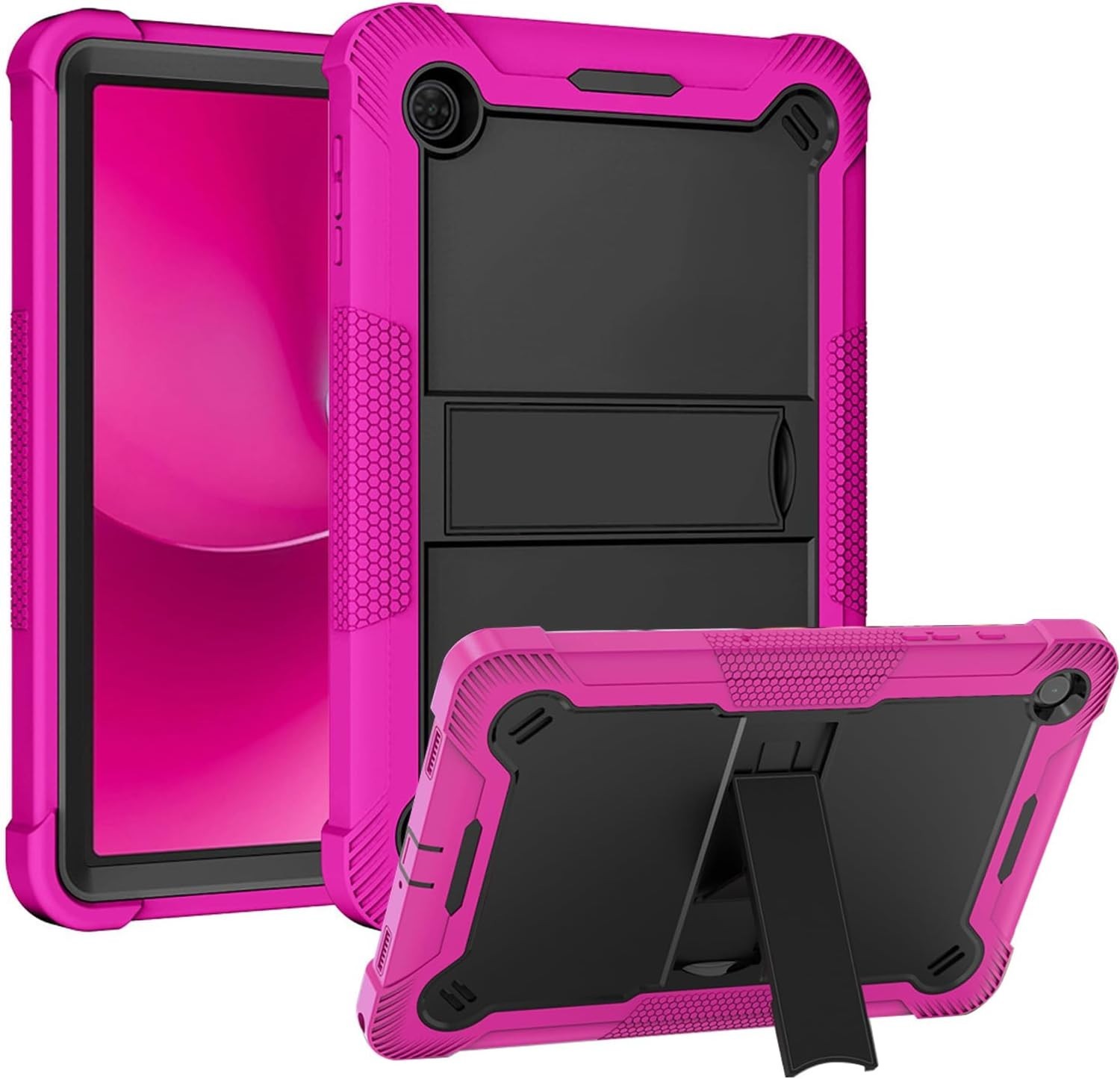 For T-Mobile REVVL Tab 2 5G 10.1″ Heavy Duty Case Stand Cover Screen Protector