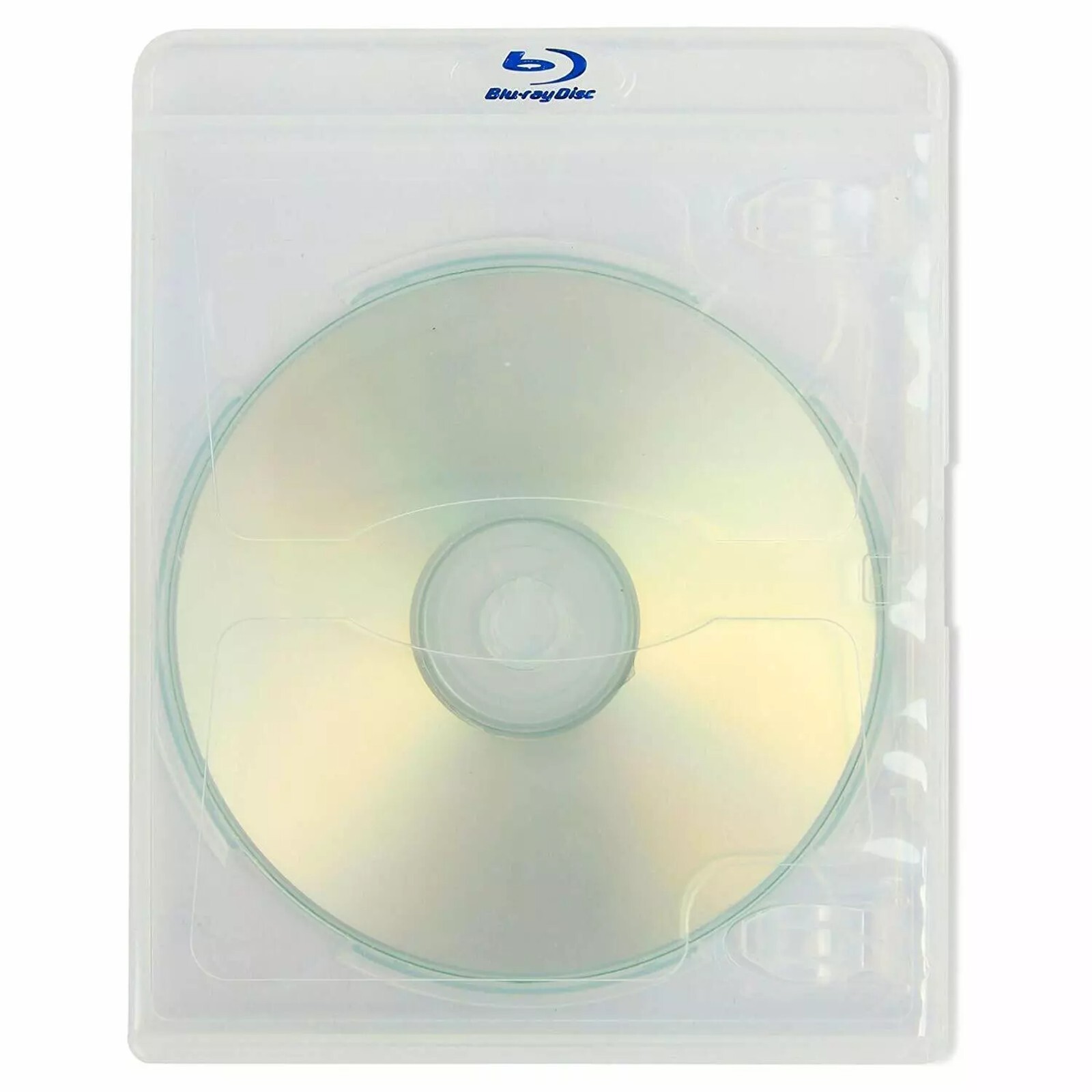 50 x Single Clear 11mm Eco-Lite 1 Disc 3D Bluray Transparent Case AMARAY VORTEX