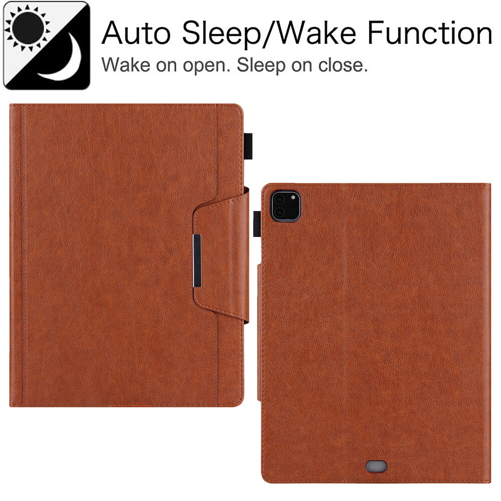 Leather Flip Stand Case Cover for Apple iPad Pro 12.9-in Air 11-in 13-in M2/3/4