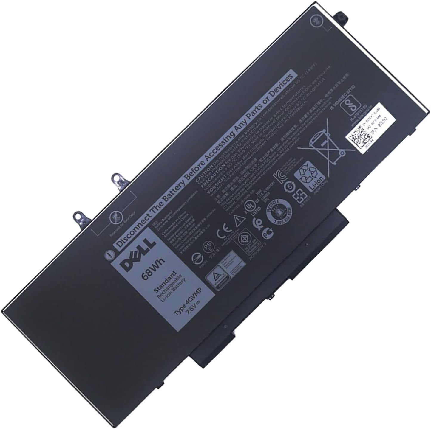 Genuine 4GVMP Battery For Dell Precision 3540 3550 Latitude 5400 5500 9JRYT 68Wh