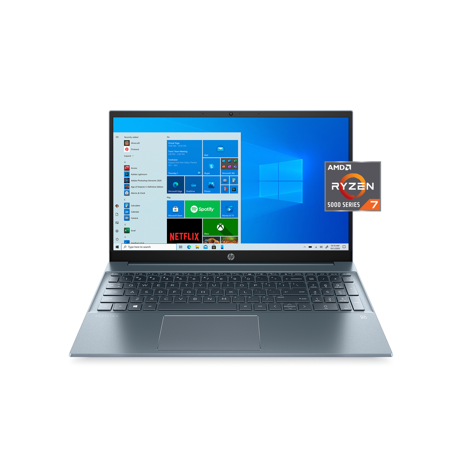 HP 15-eh1070wm Pavilion 15.6″ FHD Ryzen 7 5700U 1.8GHz AMD Radeon Graphics 8GB