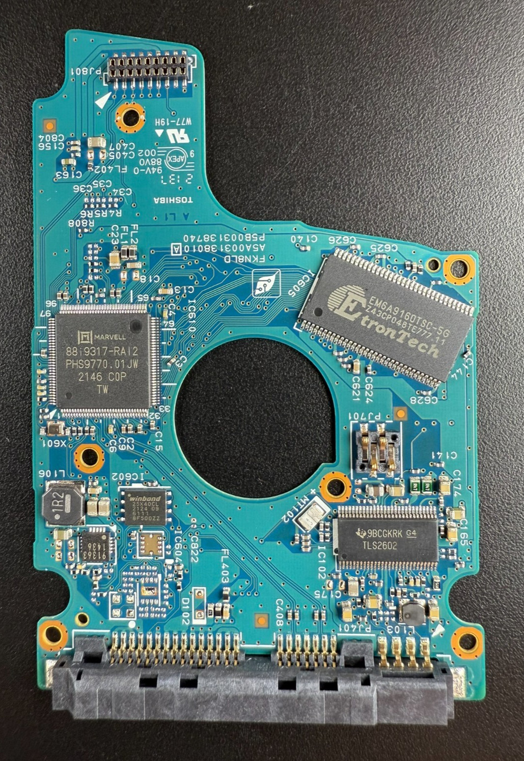 PCB – Toshiba MQ01ABD100V SATA 1TB 2.5 Laptop Hard Drive Board