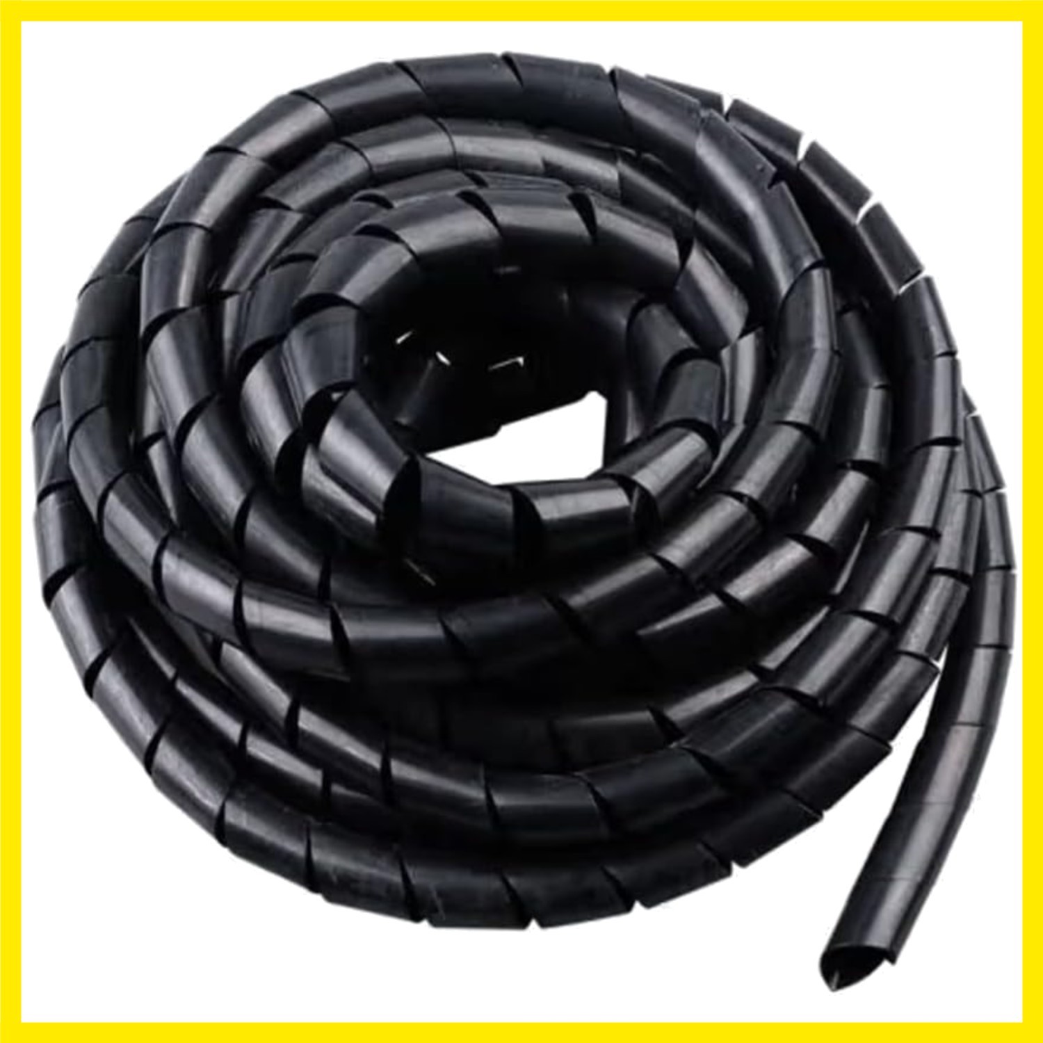 Spiral Cable Wrap – 20 Ft Cable Management Sleeve Organizer for Computer, Pow…