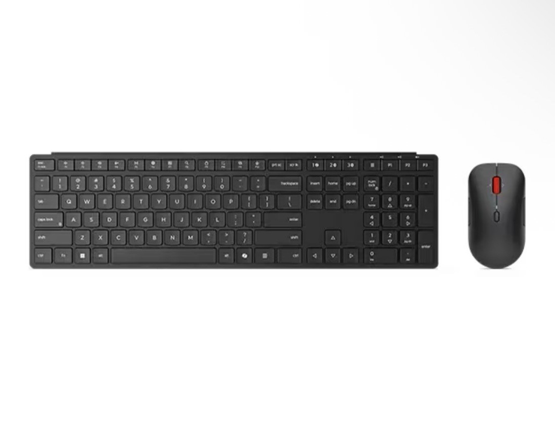 Lenovo Wireless Multi-Mode Pro Combo 6000 Keyboard Mouse US English New