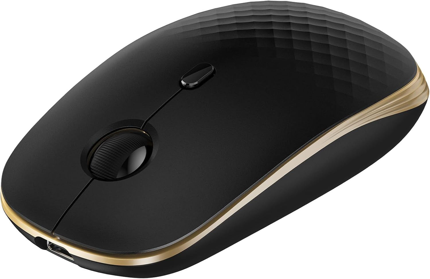 Wireless Mouse,Rechargeable Slim Portable Silent Computer Mouse