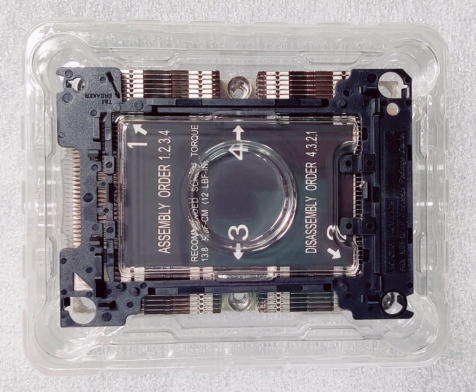 Supermicro 1U Passive CPU Heat Sink Socket LGA3647-0 (SNK-P0067PS)