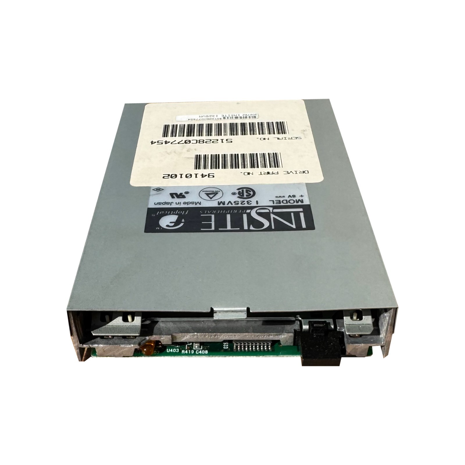 Insite Floptical 1.44MB / 20MB 50‑Pin SGI SCSI Floppy Drive PN: 9410102