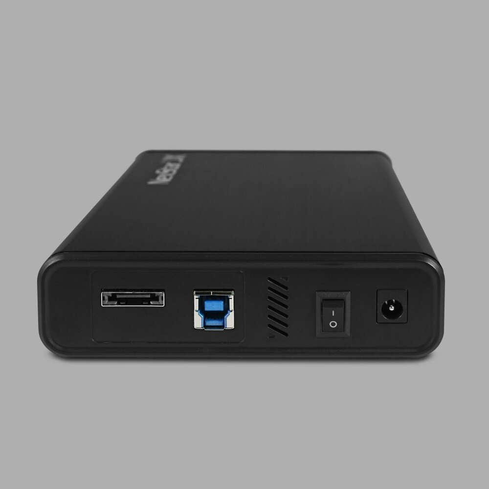 Vantec NexStar JX USB 3.2 Gen1x1, 3.5″ or 2.5” SATAIII HDD/SSD Enclosure w/eSATA