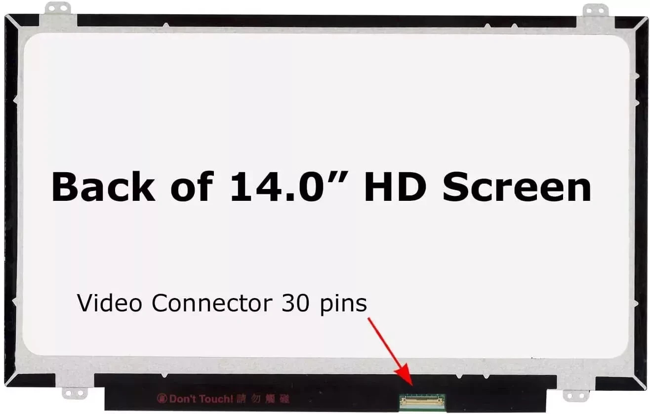 NT140WHM-N41 NT140WHM-N31 Panel 0C8WJ laptop LED LCD screen 14.0″ WXGA HD 30 pin