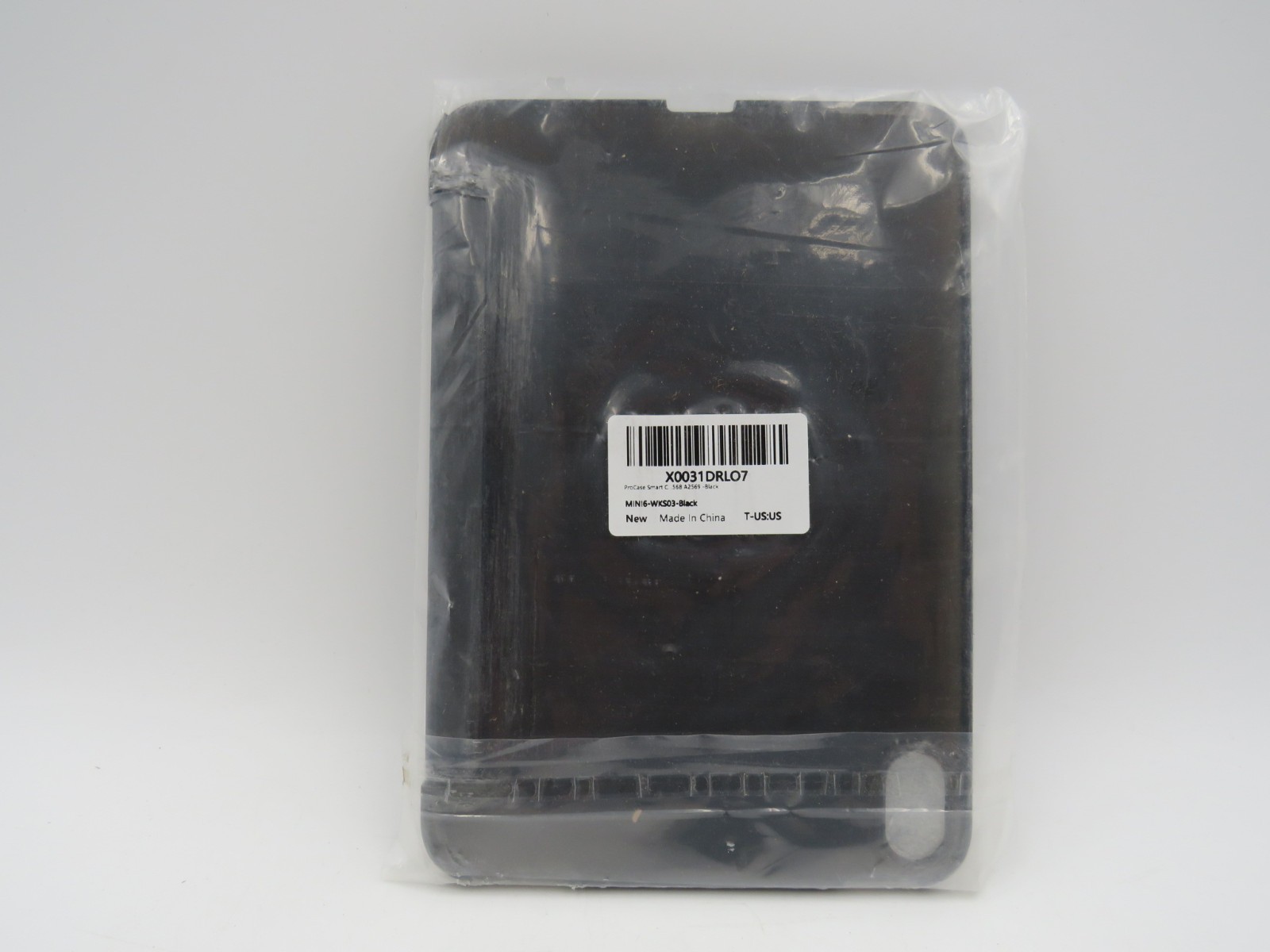 Smart Case for iPad mini 7 A17 Pro 2024/iPad Mini 6 2021 8.3 Inch iPad Black NEW