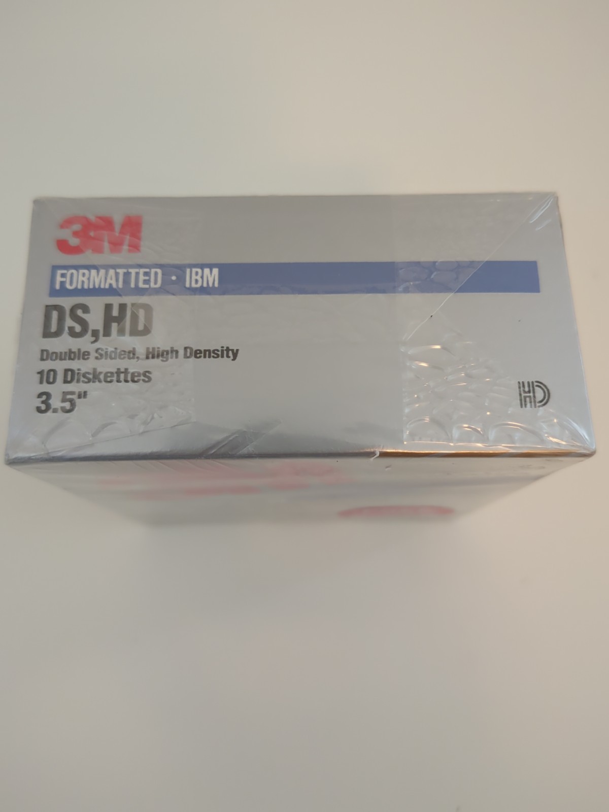 3M 3.25″ Diskettes 10 PACK – IBM formatted Double Sided High Density New Sealed