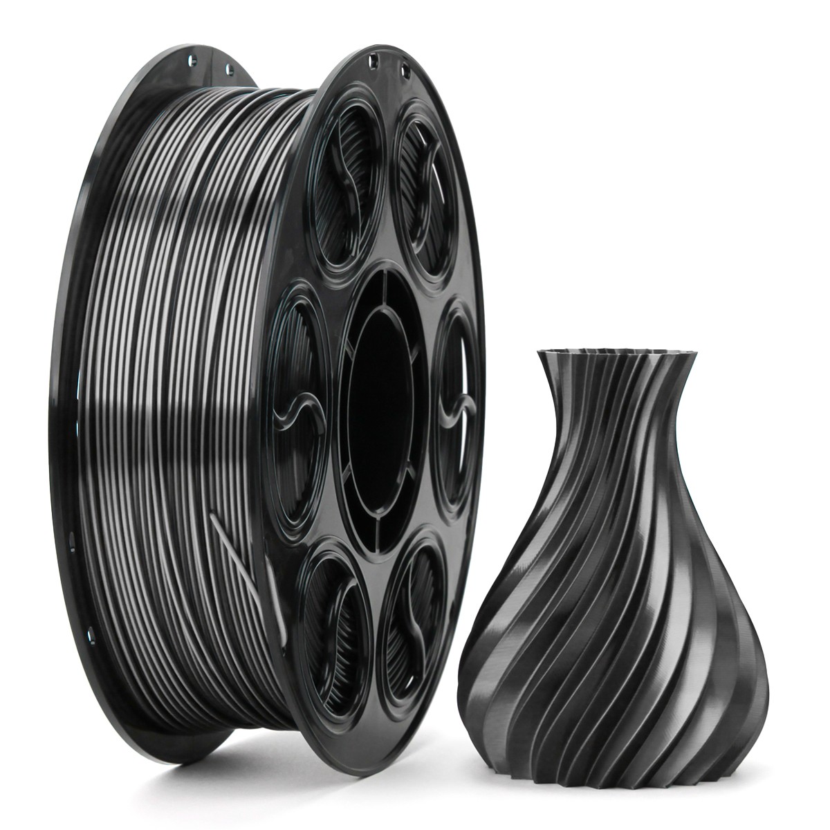 FILAZOO 3D Printer Filament 1KG PLA Silk 1.75mm 200-300mm/s Hyper PLA Filament a