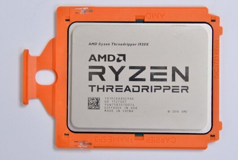 AMD Ryzen Threadripper 1920X Prozessoren 3.5GHz CPU 12 Cores sTR4 Up to 4.0GHz/*