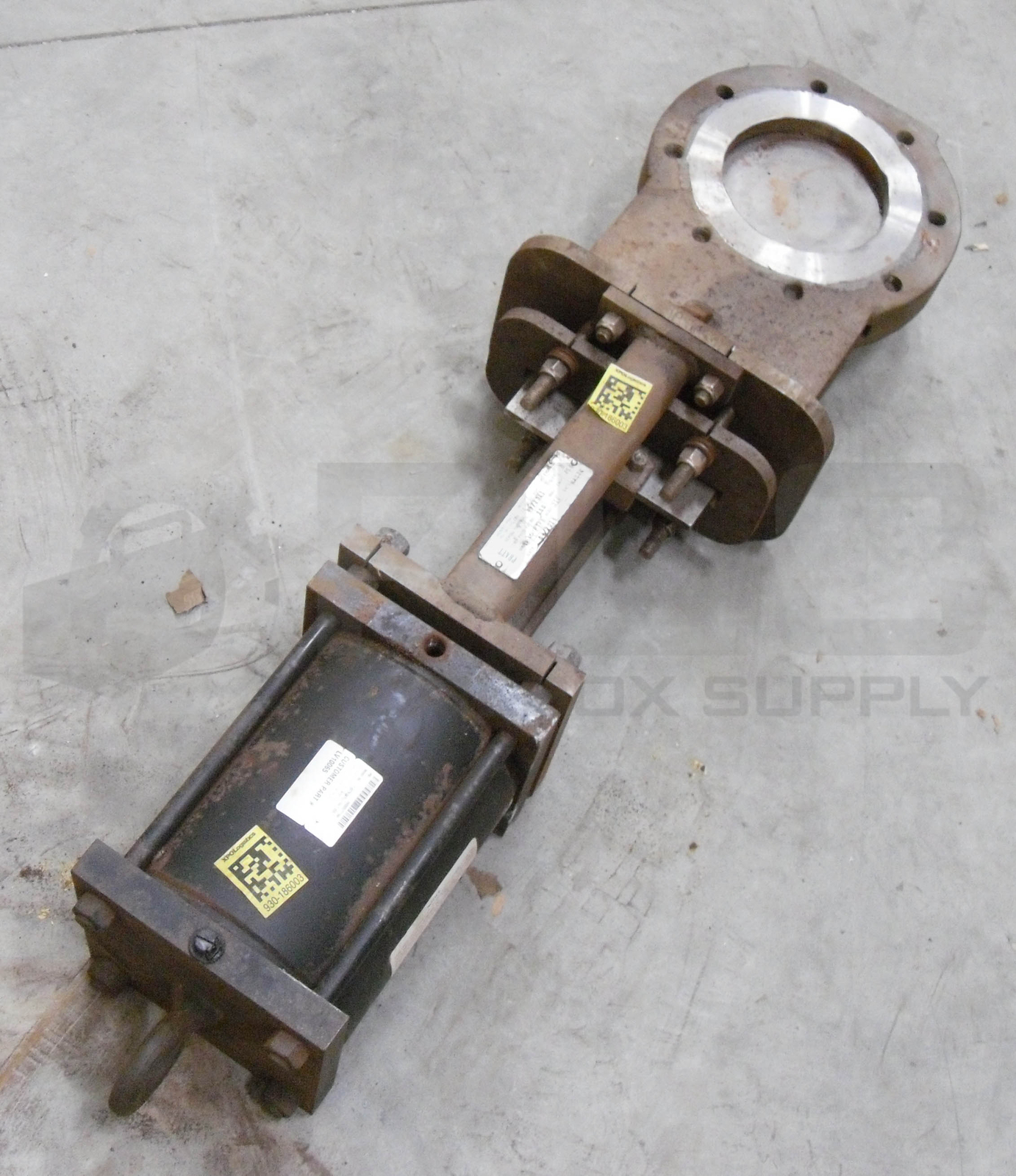 NEW PARKER 1H000077194 MOTOR 7.00TBEVELU19A7.000 W/ HENRY PRATT VALVE *READ*