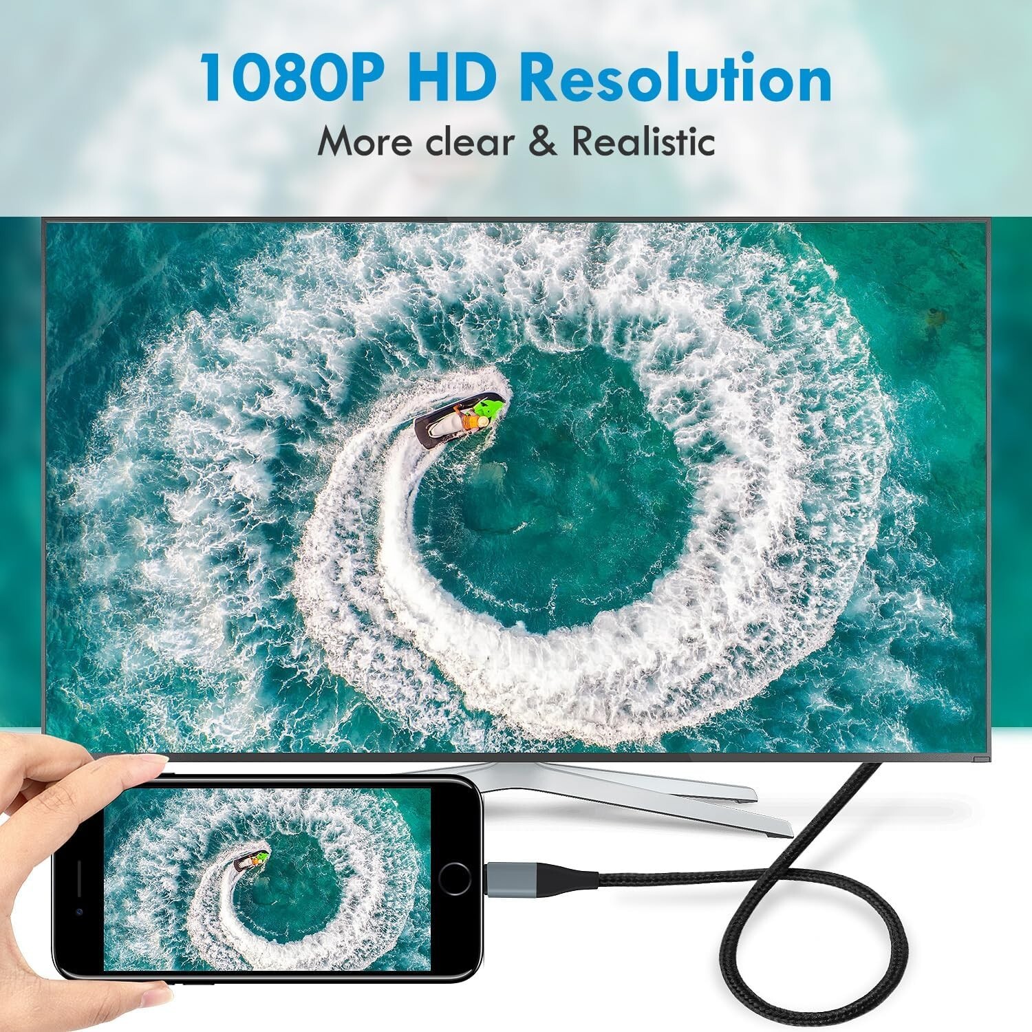 HDMI Adapter • HDMI Cable for iphone to TV