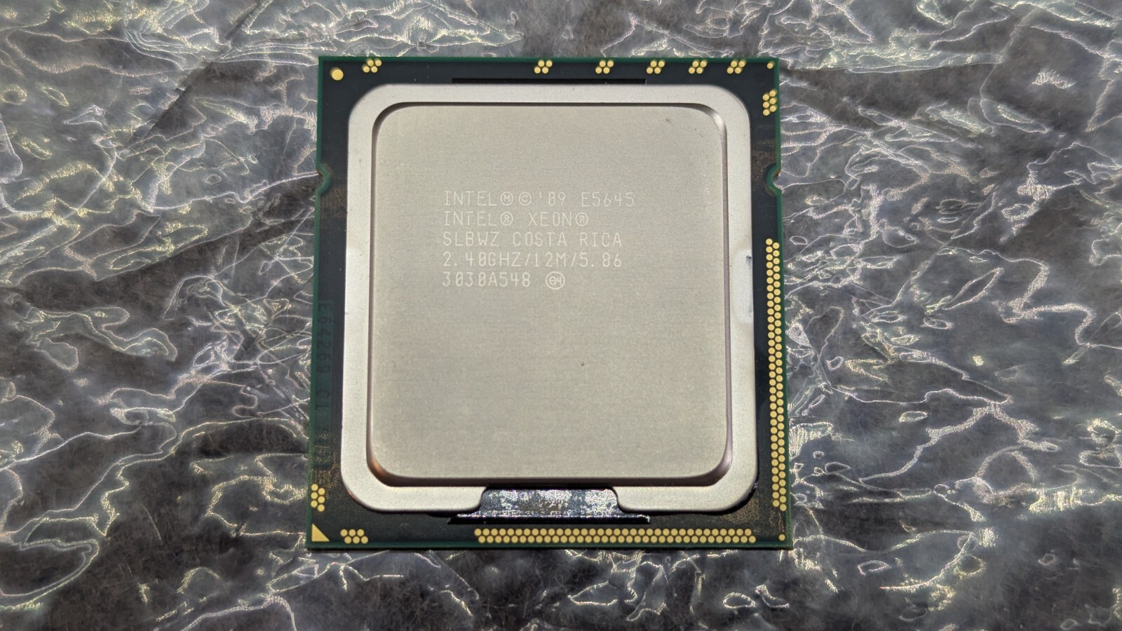 SLBWZ Intel E5645 2.40GHz 5.86GT/s QPI 12MB L3 Cache Socket LGA1366 Processor
