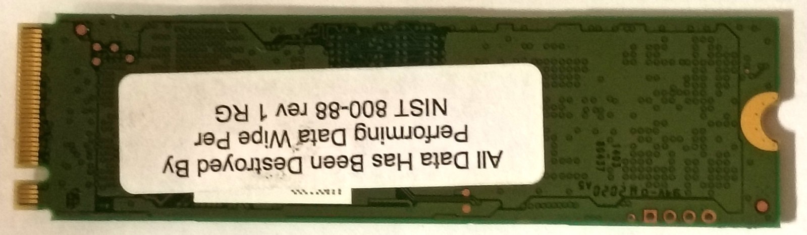 Union Memory 256GB NVMe M.2 Solid State Drive RPIRJ256VME2MWD PCIe Gen3 #3