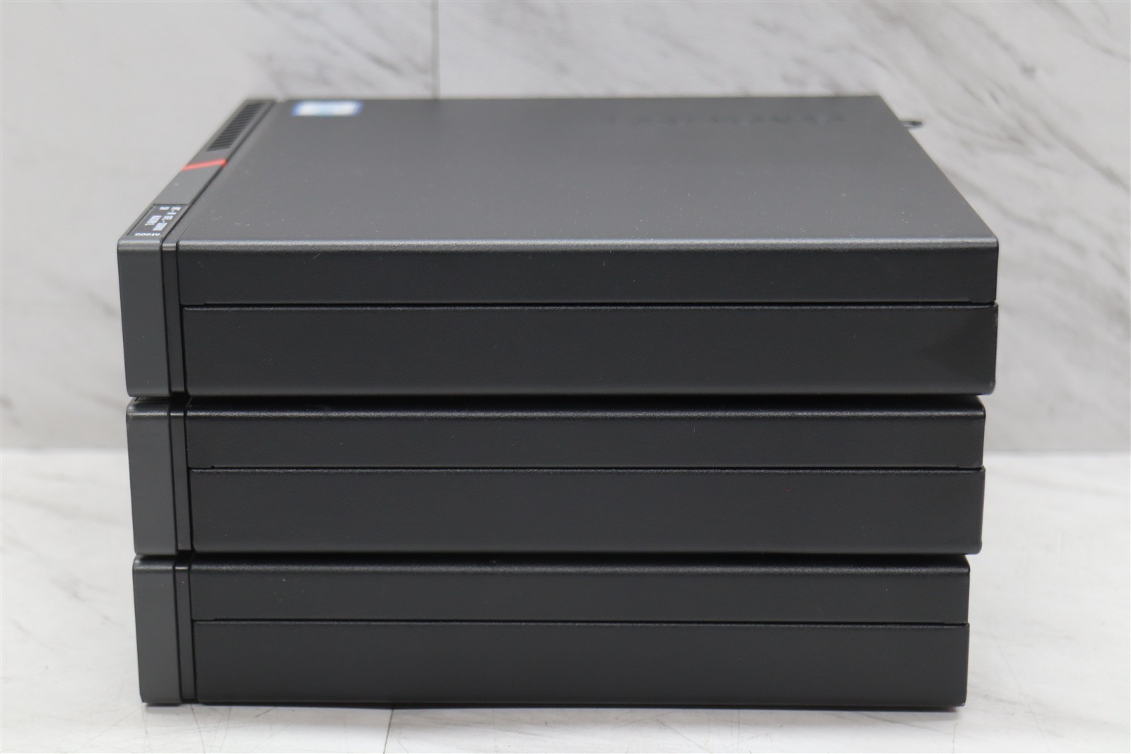 3 LOT – Lenovo ThinkCentre M900 Mini PC Computer i5-6500T 2.50GHz 8GB w/ Adapter