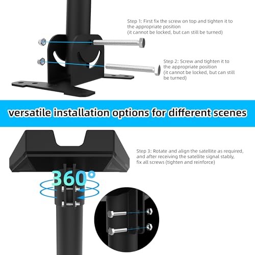 Starlink Gen 3 Kit Bracket—Starlink V3 Satellite—Grey