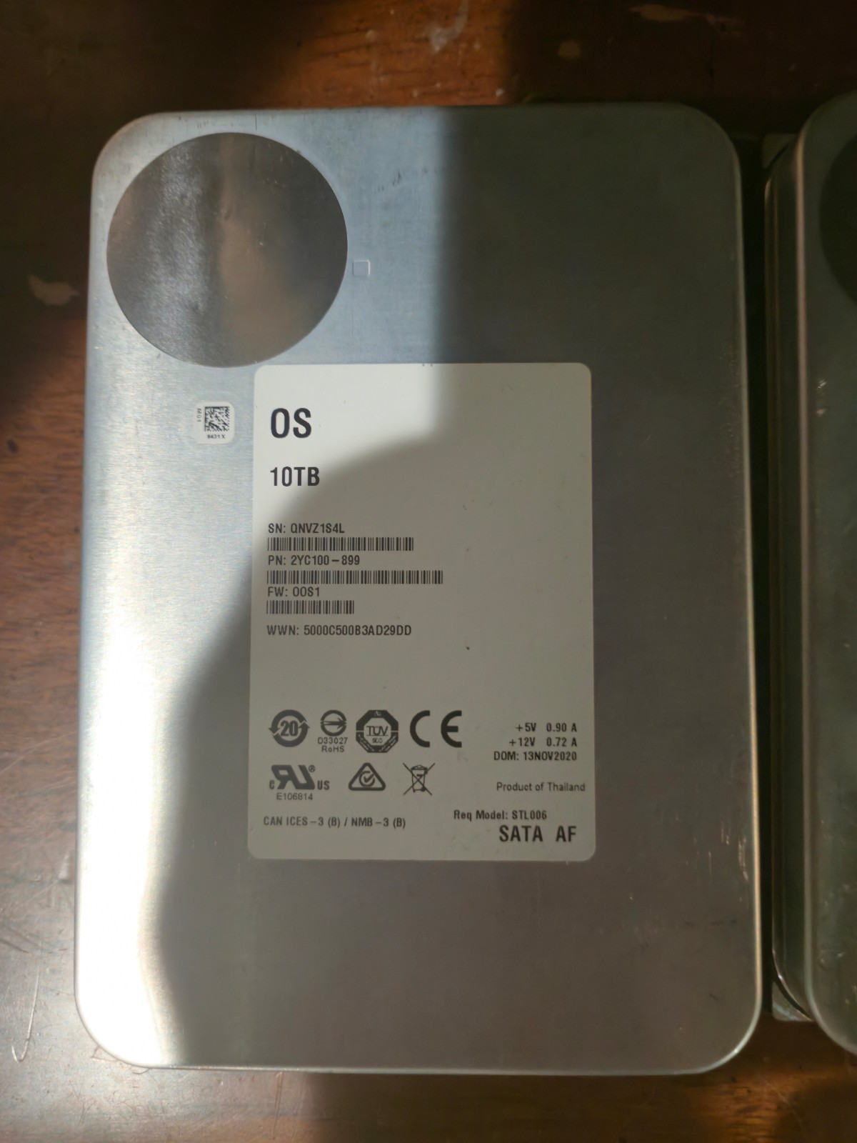 White Label OEM 10TB 7.2K RPM SATA 6 Gb/s 4Kn 3.5″ OS HDD