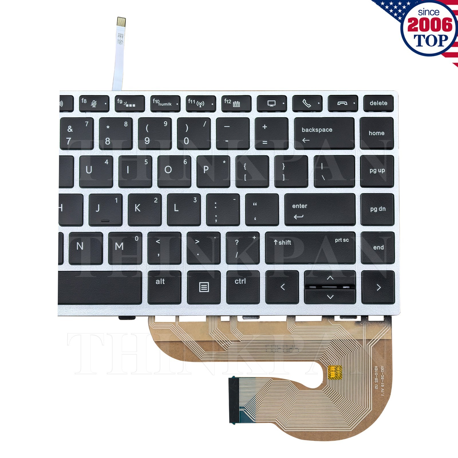 New US Keyboard Backlit For HP EliteBook 840 845 846 G5 G6/ 745 G5 G6 L11307-001