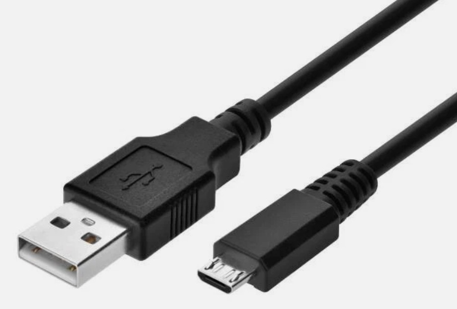23″ Black USB 2.0 Type A Male to Micro USB Type B Male Cable(M8,5D-1)