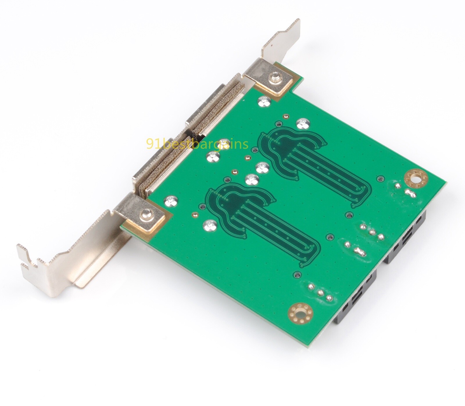SFF-8087 to 2 Port External HD SAS SFF-8088 PCI Mini SAS Card Adapter Board