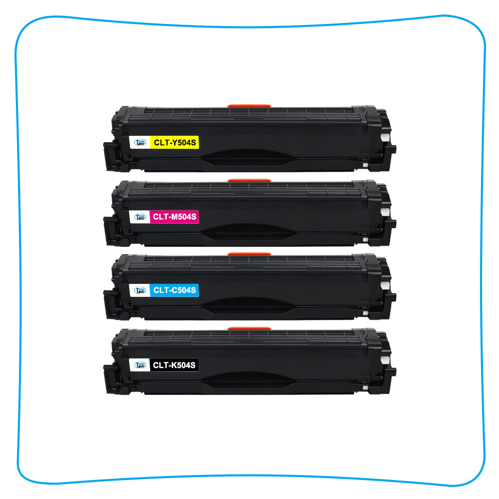 Compatible for Samsung CLT-K504S 504S Toner SL-C1860FW SL-C1810W CLX4195FW Lot