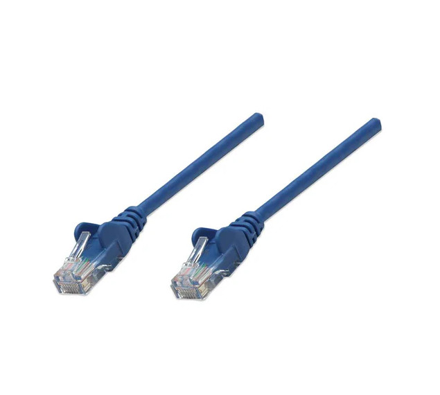Intellinet Cat6 Patch Cable 5Ft Blue 766623342582