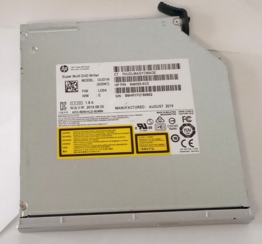HP Pavilion 590 Series Super Multi DVD Writer, Optical Disk Drive (Silver Bezel)