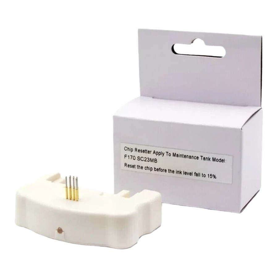 SC23MB Maintenance Ink Tank Chip Resetter Compatible Epson F170 F160F100 printer