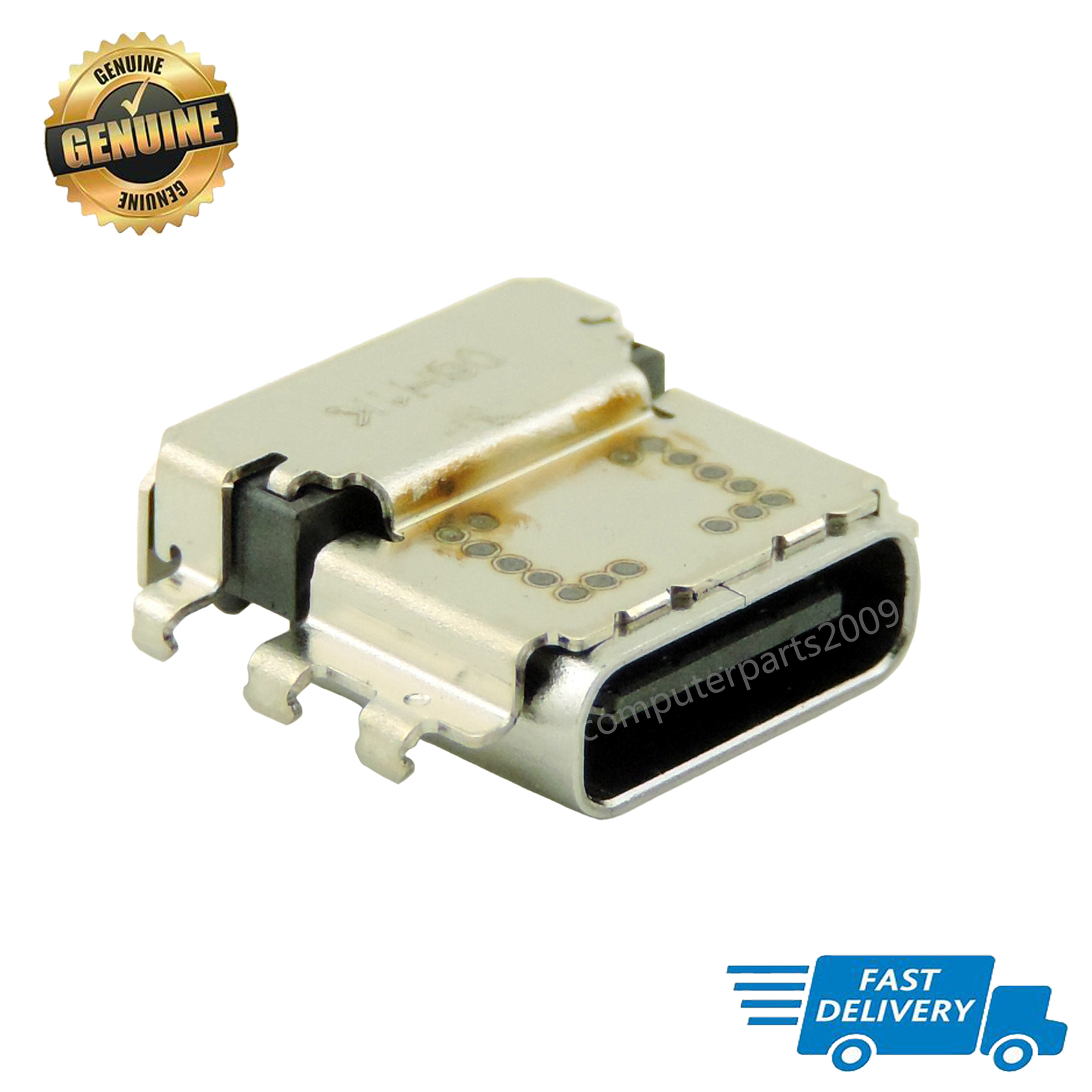 Type-C USB Jack Data Power USB-C Port For Dell P104F003 P104F005 P104F007