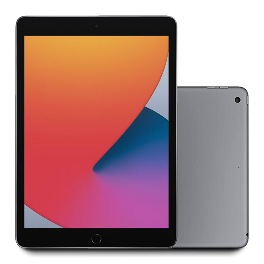 2020 – Apple iPad 8th Gen – 10.2″ MYLD2LL/A w/128GB & WiFi Only – Very Good