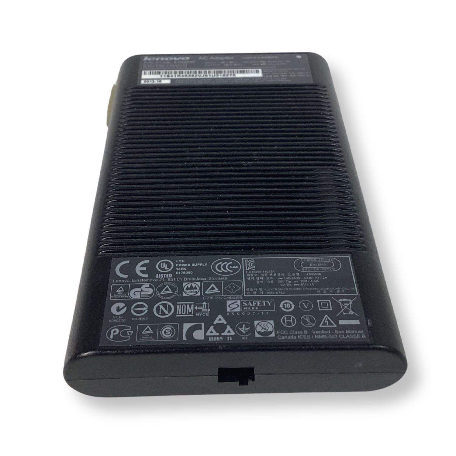 Lenovo 90W 4.5A AC DC Combo Power Adapter Black Ultra Slim 41R4538 41R4510