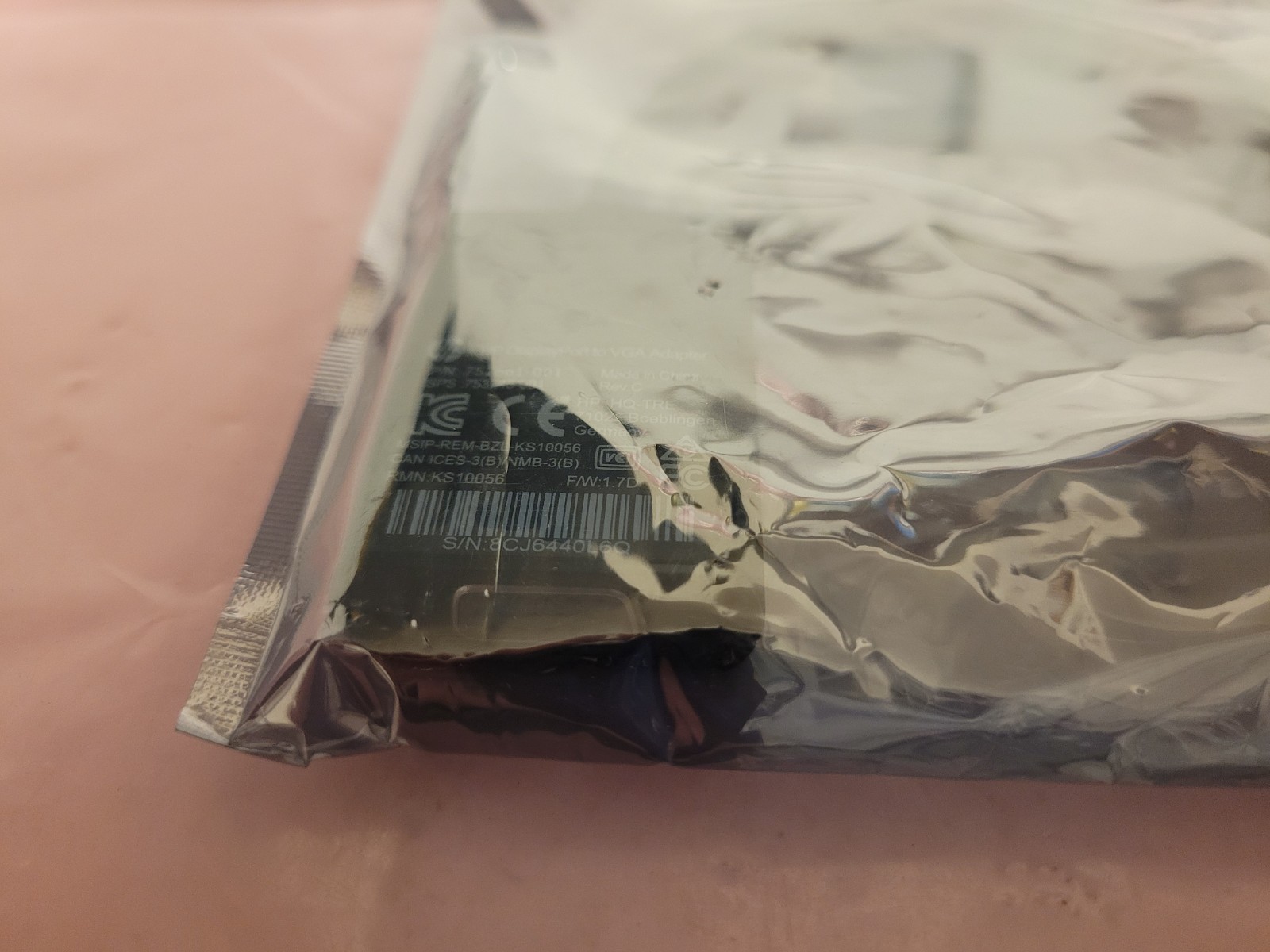 New Genuine HP Displayport to VGA adapter 752661-001 753745-0014 OEM