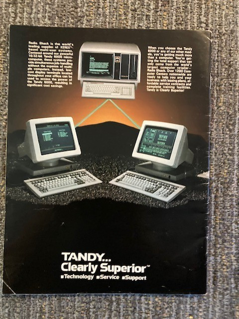 Vintage Rare Tandy Computer Radio Shack Computer Centers Catalog Collectible