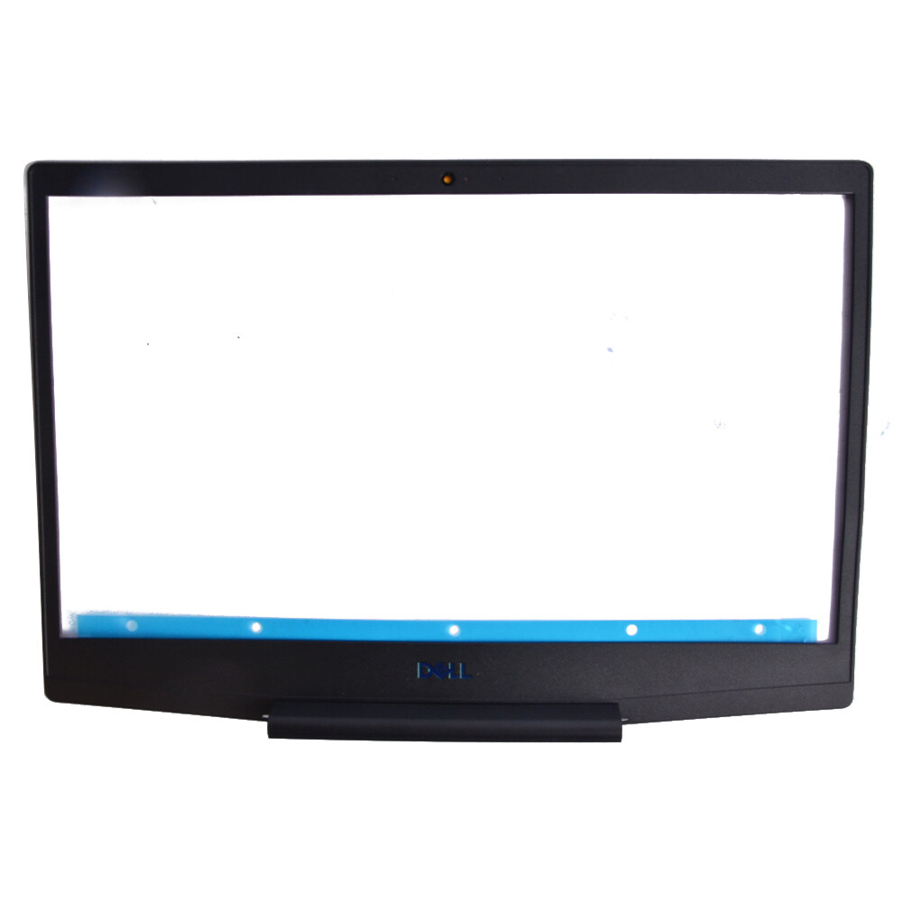 LCD Back Cover Blue Logo 747KP+LCD Front Bezel+Hinges+Screws For Dell G3 15 3590