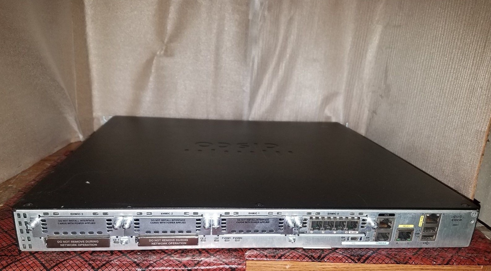 Cisco 2901 Integrated Services Router 2900 Series CISCO2901/K9 V02