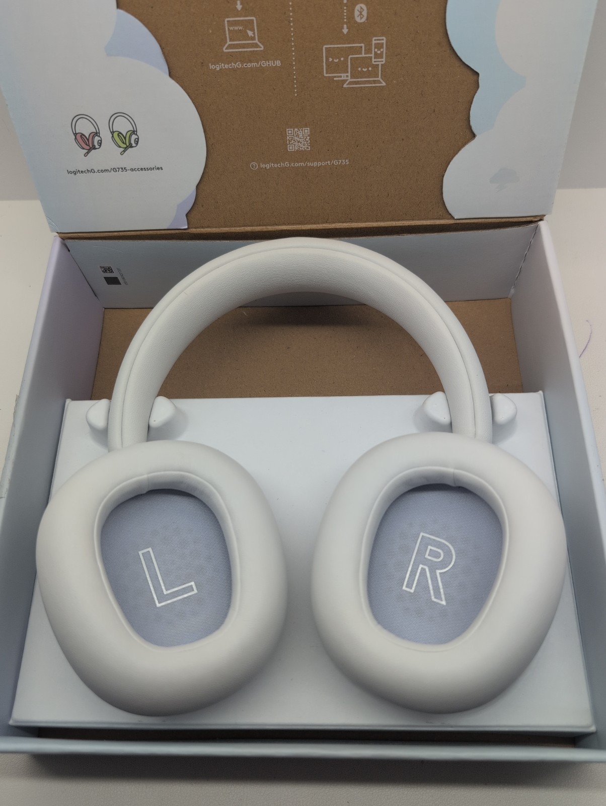Logitech G735 Wireless RGB Gaming Headset White (Headset Only)