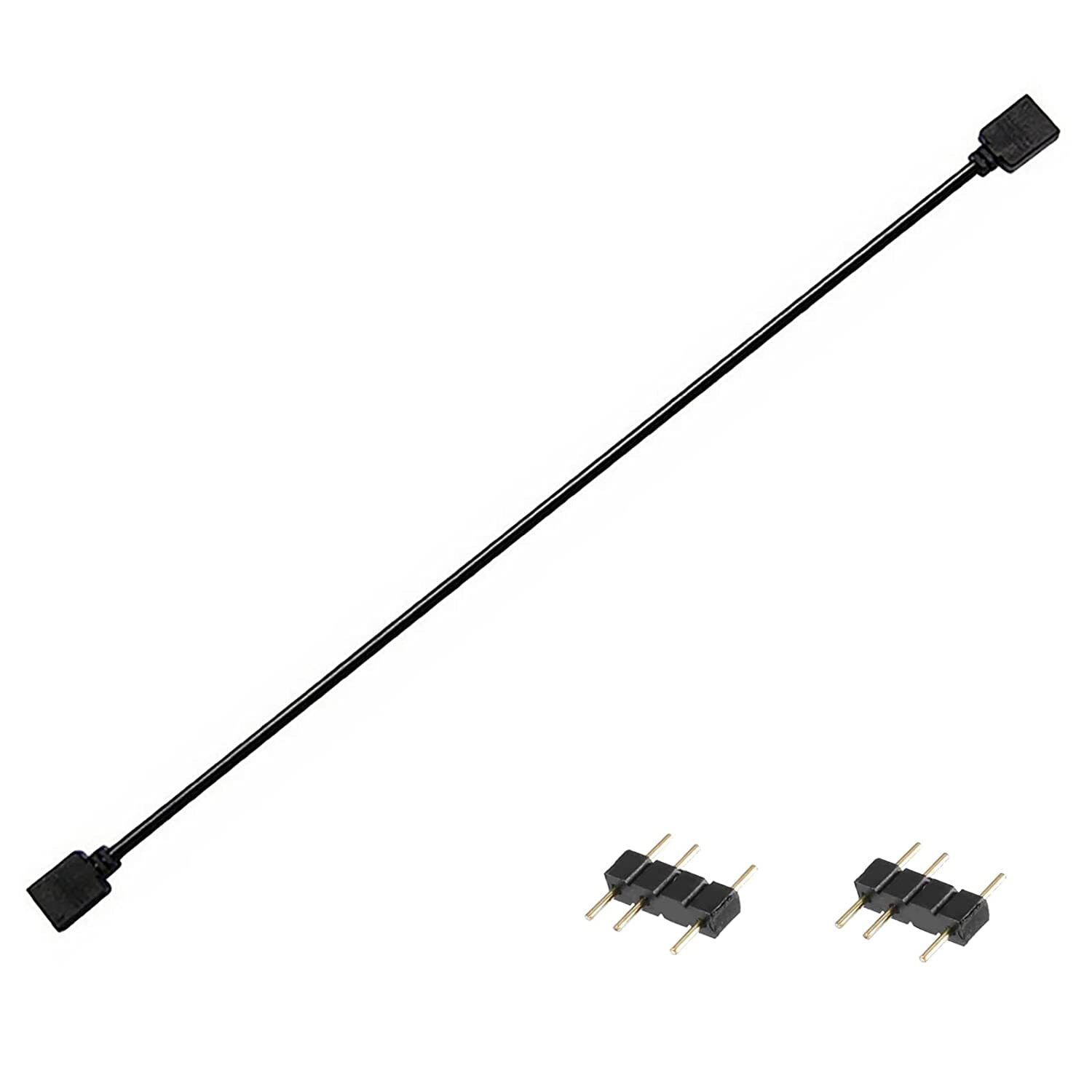 Computer Motherboard Extension Cable 5v Argb 3pin Connector Hub Rgb Interface Ex