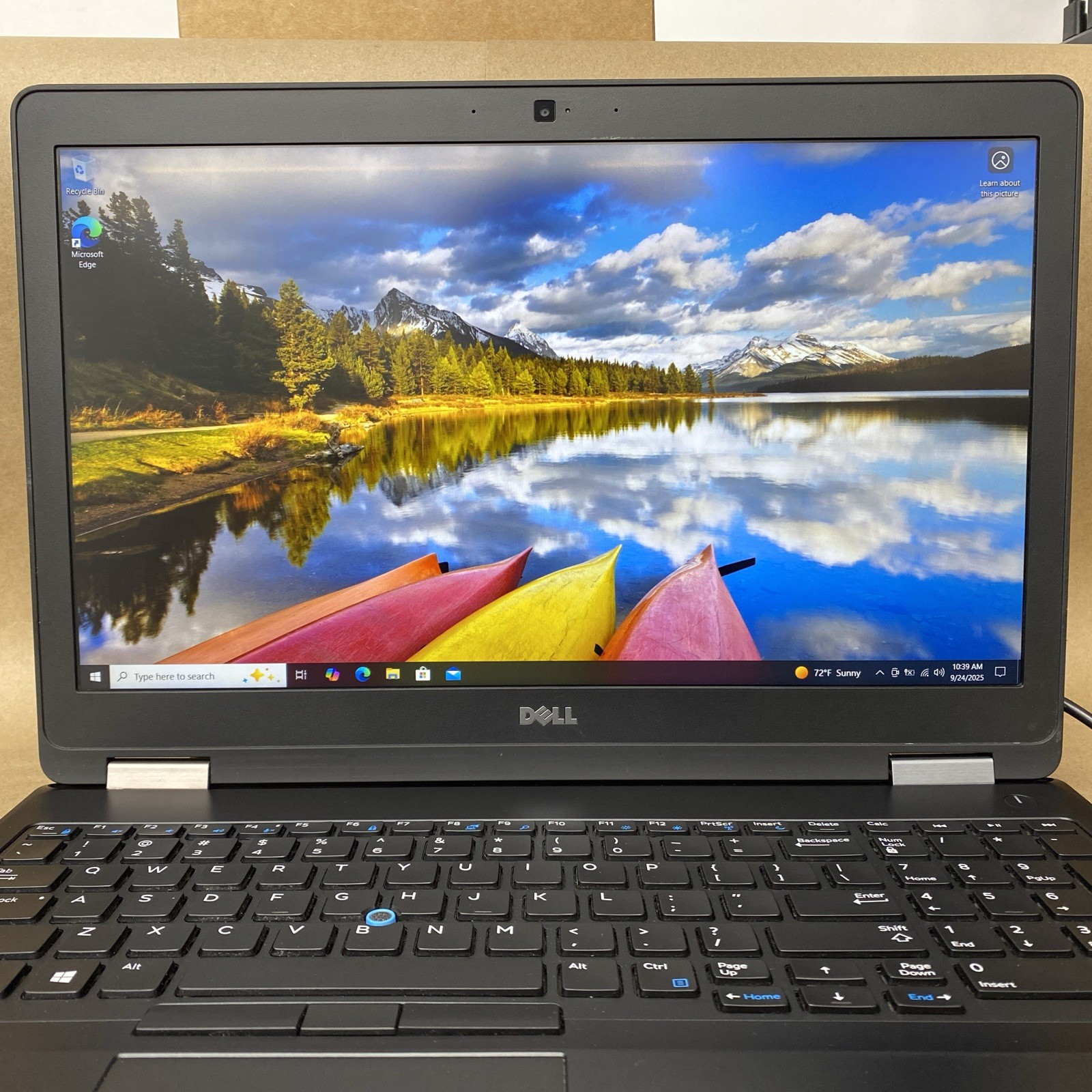 Dell Latitude E5570 – 15″ FHD – i7-6600U – 8GB – 128GB SSD – Win 10 Pro – READ