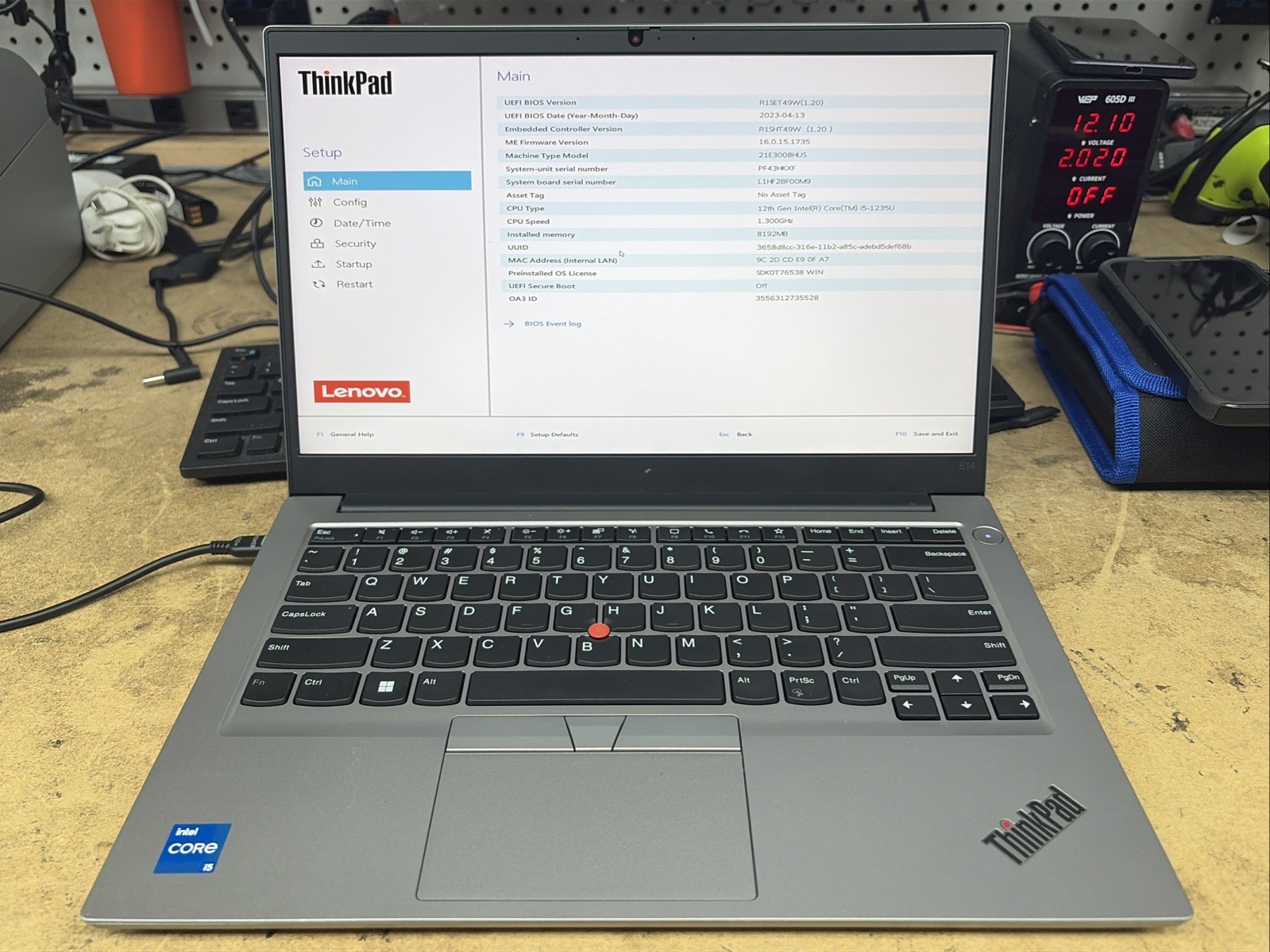 Lenovo ThinkPad E14 Gen 4 14″ FHD i5-1235U 16GB RAM 256GB SSD No OS