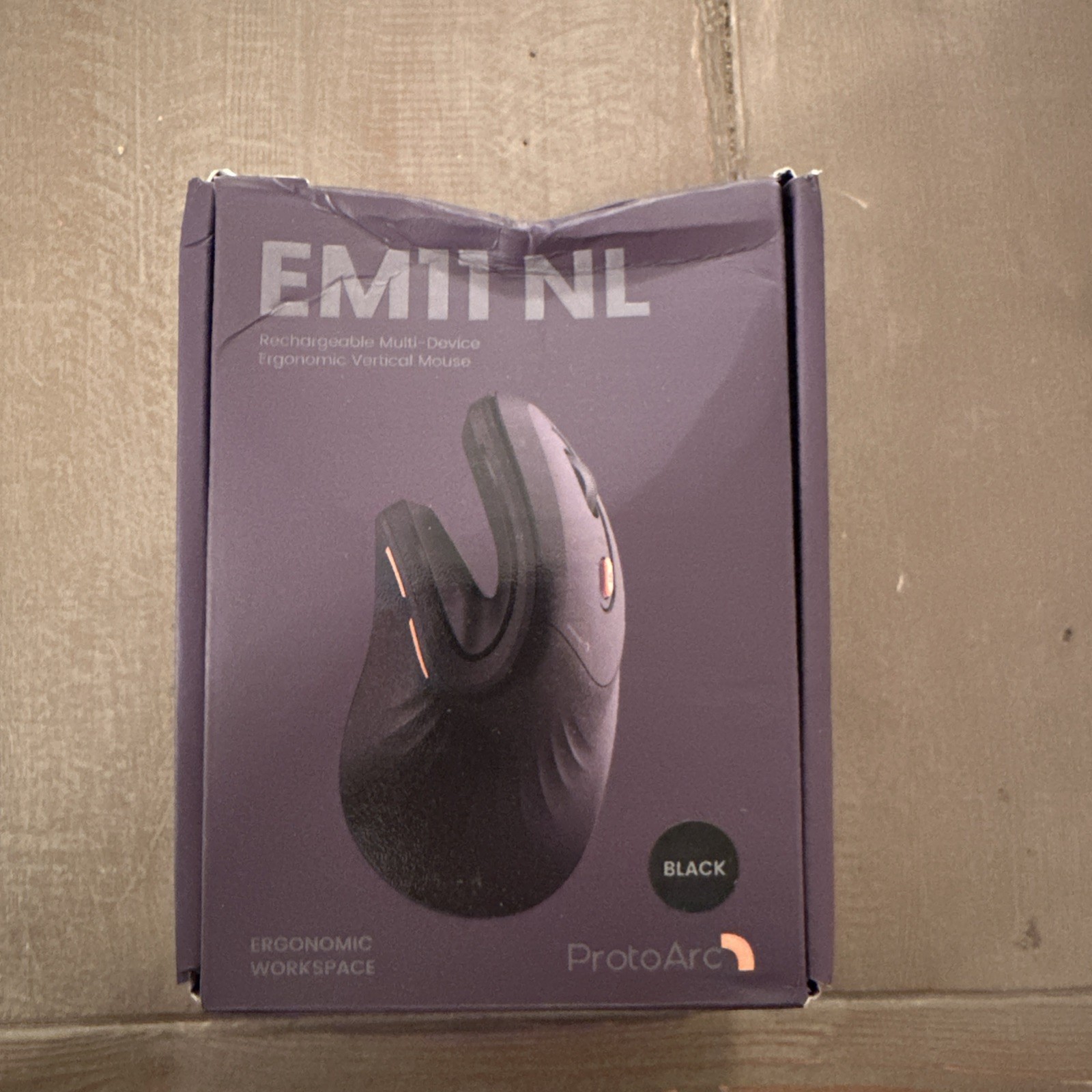 EM11 NL Rechargeable Multi- Device Ergonomic Vertical Mouse