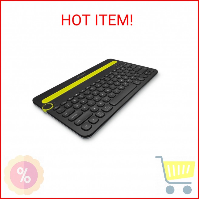 Logitech K480 Wireless Multi-Device Keyboard for Windows, macOS, iPadOS, Android