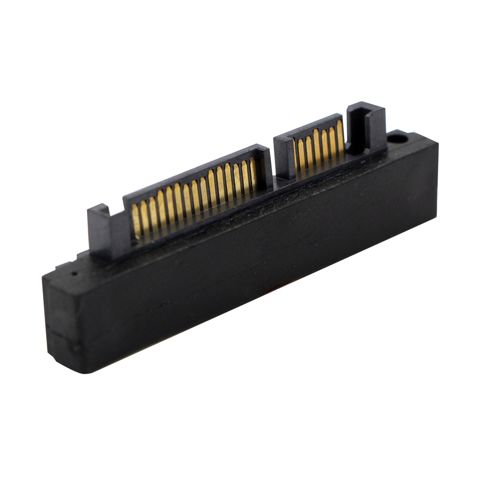 90 Degree SATA 22Pin 7+15 Male To SATA 22Pin Female Connector SATA Adapter Cable