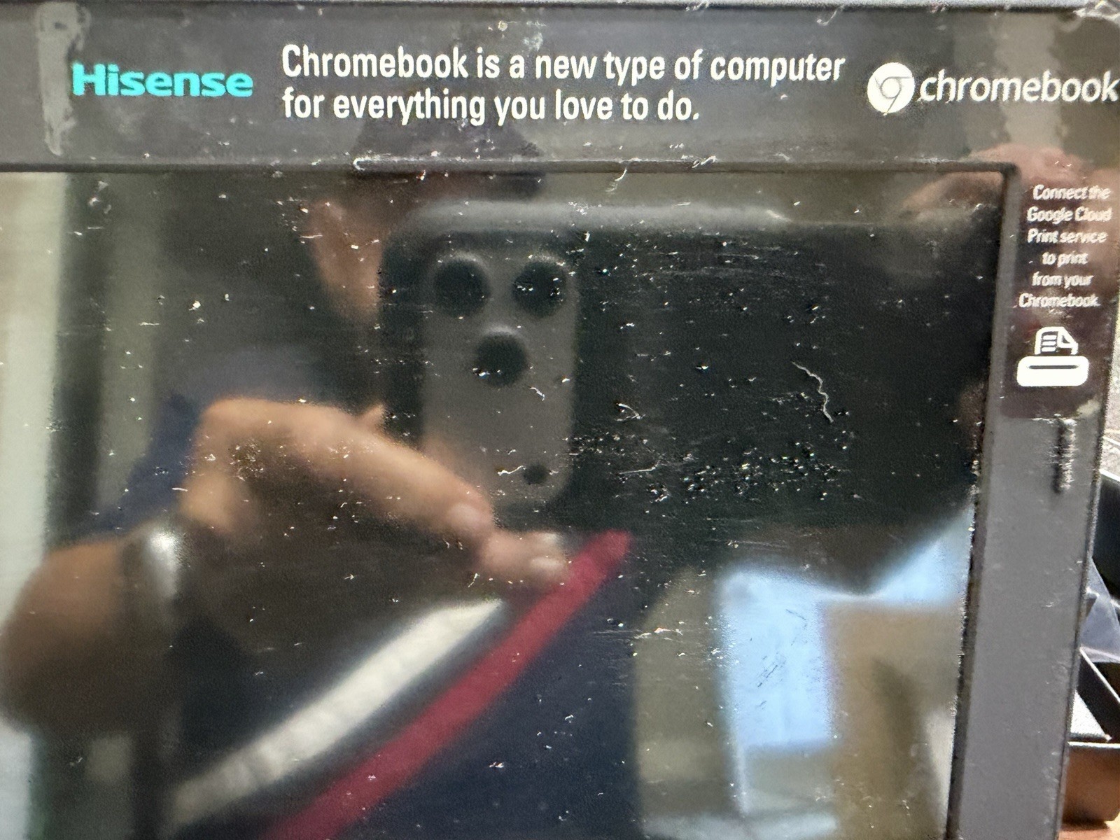Hisense Chromebook C11 11.6” Laptop Chrome OS WiFi HDMI Black – No Cord