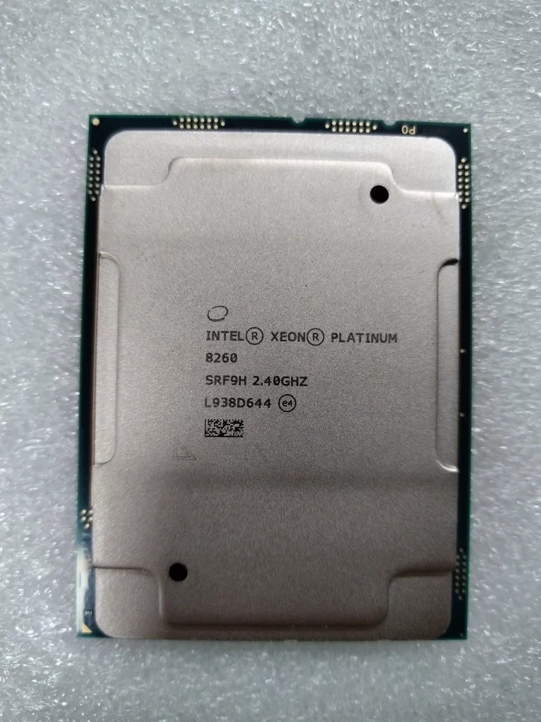 Intel Xeon Platinum 8260 CPU Processors QQ89 24C48T 2.20 GHz LGA3647 35.75 MB