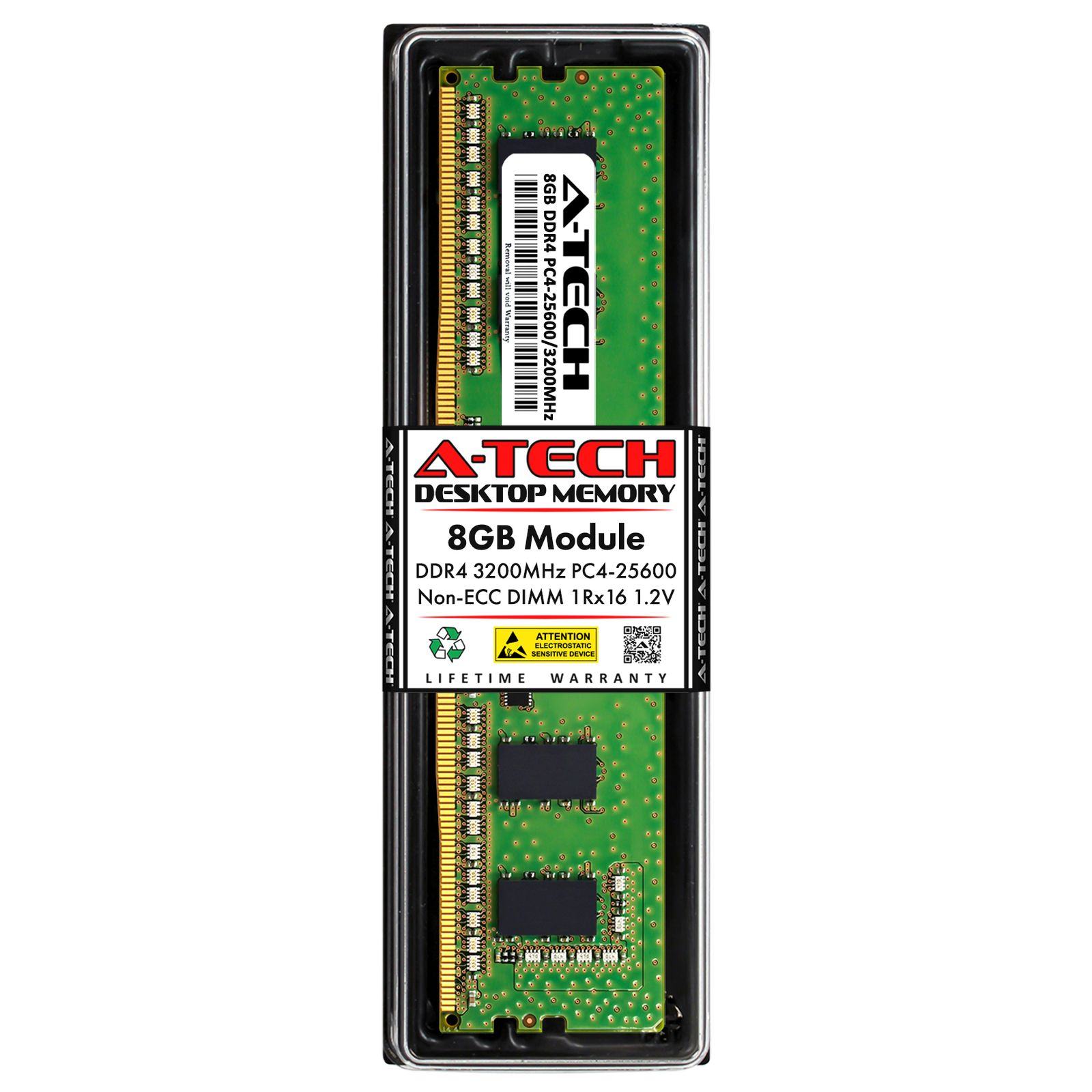 8GB DDR4-3200 DIMM Hynix HMAA1GU6CJR6N-XN Equivalent Desktop Memory RAM