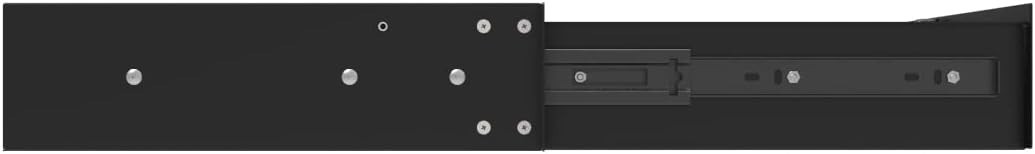 NEW 2U 19in Rack Mount Server Cabinet Lockable Drawer with Key 12.6in Depth